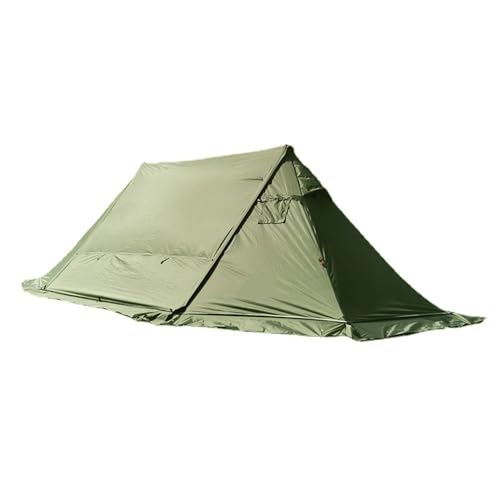 Carpa impermeable para camping 4 estaciones color verde miniatura 1