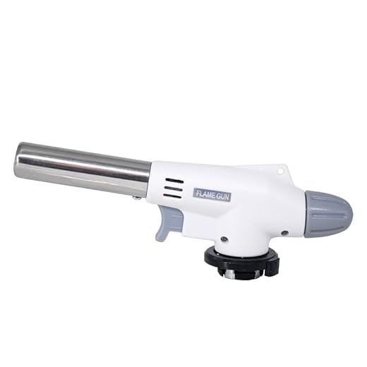 Maçarico Culinário Profissional Portátil Regulagem Rescarregável