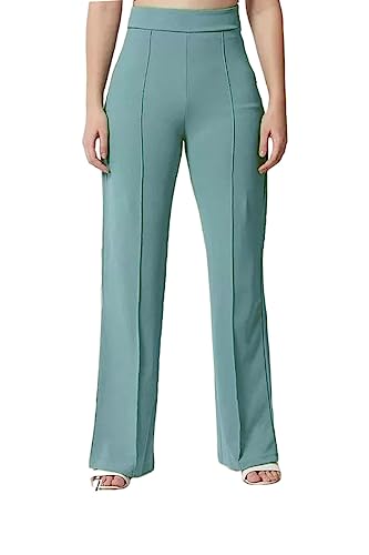 Image of High Waist Bell Bottom Trouser /Wide Leg Trouser /Flared Trouser /Flared Bootcut Trouser for Women & Girls