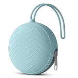 Aolso Silikon Baby Schnullerbox, BPA-Frei Schnullertasche, Aufbewahrung Schnullerhalter Case, Tragbare Schnulleraufbewahrung Box, Wasserdicht, Mädchen & Junge (Blau)
