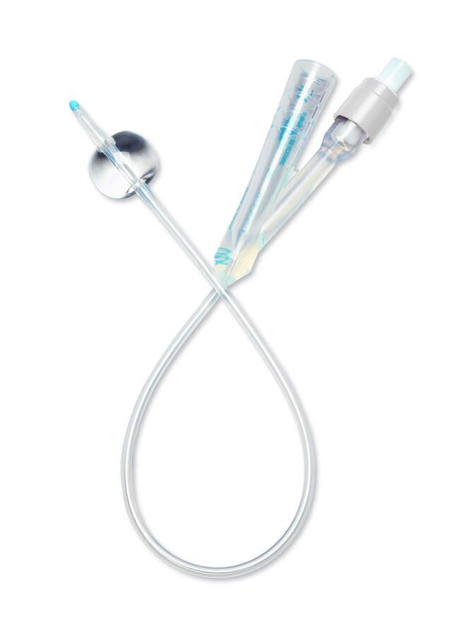 Medline Industries DYND11552H 2-Way Silicone Foley Catheters, 6FR, 1.5 mL
