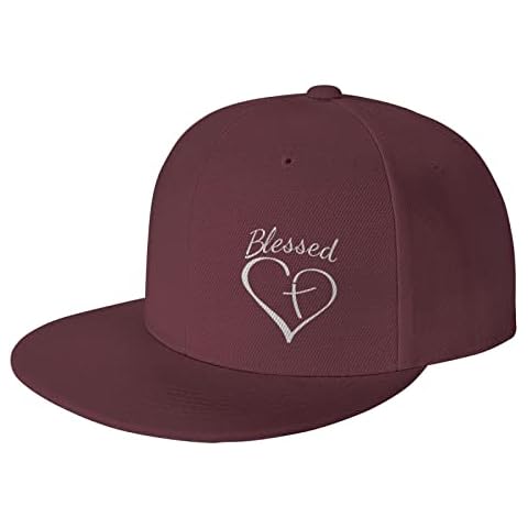 Gorra de béisbol clásica unisex ZEKECE con corazón bendito ajustable Cover