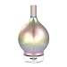 HaoLi Humidificador de jarrón de Vidrio Colorido, hogar 3D Mini difusor de Aroma luz de Noche led 120 ml Inferior de Silicona Antideslizante Adecuado para Dormitorio, Sala de Yoga, Blanco