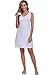 VintageClothing Womens Full Slip Tank Top Dress Soft Slip Under Dress Wide Straps Lingerie Nightgown, M
