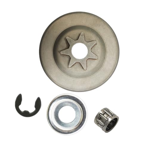 Tambor de embrague piñón 3/8 7T soluciona pérdida de fuerza en motosierra MS311 y MS391