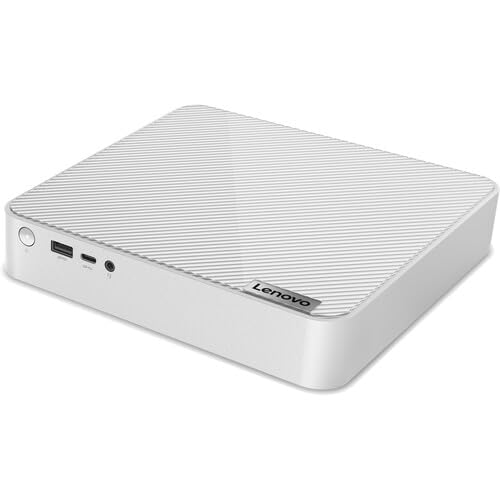 Lenovo IdeaCentre Mini Desktop Intel 12-Core i5-13500H Intel Iris Xe Graphics 48GB DDR4 2TB SSD Thunderbolt 4 Wi-Fi 6 Bluetooth 5.1 HDMI 2.1 RJ-45 Win10 Pro Cloud Grey w/ONT 32GB USB