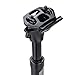 CYSKY Bike Suspension Seatpost 27.2 x 350mm with Bike Seatpost Shim 28.6mm 30.9mm 31.6mm, Shock Absorber Bicycle Seat Post for Mountain Bike Road Bike MTB BMX
