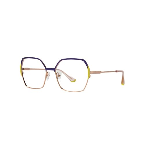 Gafas de diseño Xavier Garcia Tatin violeta con acabados de alta calidad