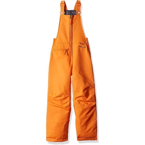 Arctix Kids Insulated Snow Bib Overalls, Burnt Orange, X-Small