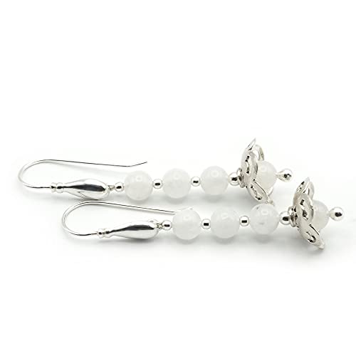 Boucles d'oreilles en pierre de lune pour illuminer votre tenue de bureau