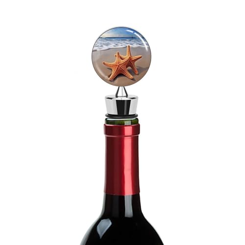Bouchon de vin étoile de mer, le cadeau de bar parfait pour invités