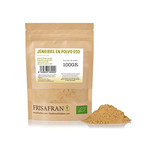 FRISAFRAN - Gingembre Bio en poudre (100Gr)