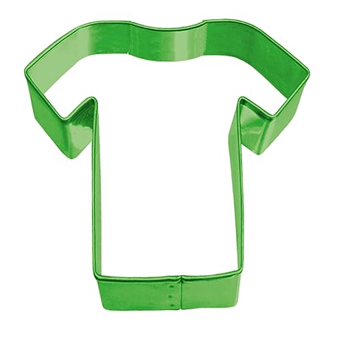 Amscan 9903018 - Ausstechform Trikot Kicker, Größe circa 10 cm, Plätzchenform, Fußbal, Keksform