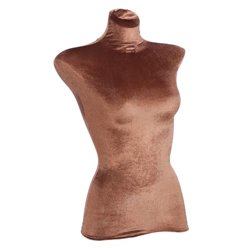 Amosfun Female Mannequin Velour Cover for Dress Form Classic Lightweight Reusable Easy to Clean for Retail Display and Fashion Show