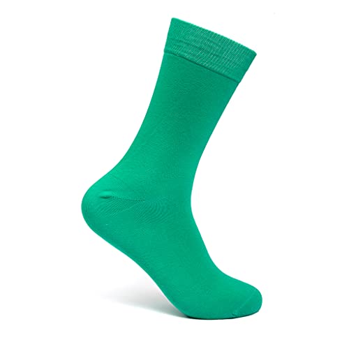 Image of Mint & Oak Long Socks For Men, Soft Cotton Calf Length Socks, Colorful Sock Gift For Men, Full Length & Odour Free, Funky Socks - Gift Box of 3