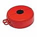 Zing Green Products Gate Valve Lockout, Steel, Fits Handle Sizes 1' to 2.5', Red