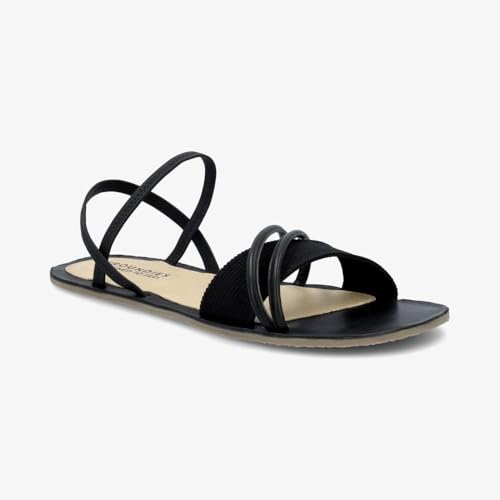 Image of GROUNDIES Corfu Barefoot Sandals for Women - Comfortable Women's Sandals with Soft Goatskin and Breathable Microfiber Insole, Flexible Outsole