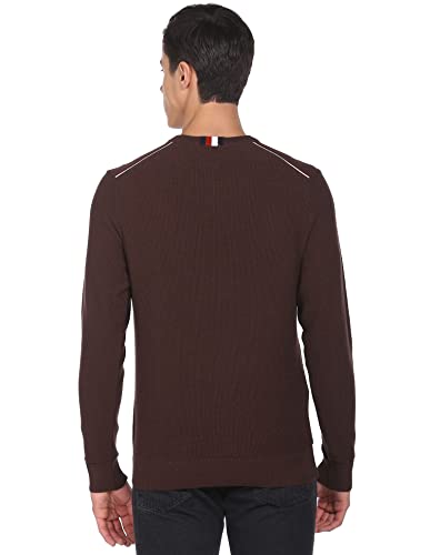 Image of Arrow Men's Cotton Modern Round Neck Sweater