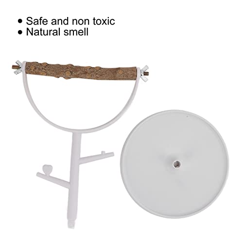 Image of Bird Table Stand Bird Perch Bird Perch Parakeet Training Stand Play Stand Tree Claw Sharpening Bird Athletic Toy Rest Playground Wood Birdcage Accessories