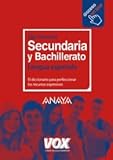 DICCIONARIO SECUNDARIA Y BACHILLERATO VOX UNSPECIFIED VENDOR