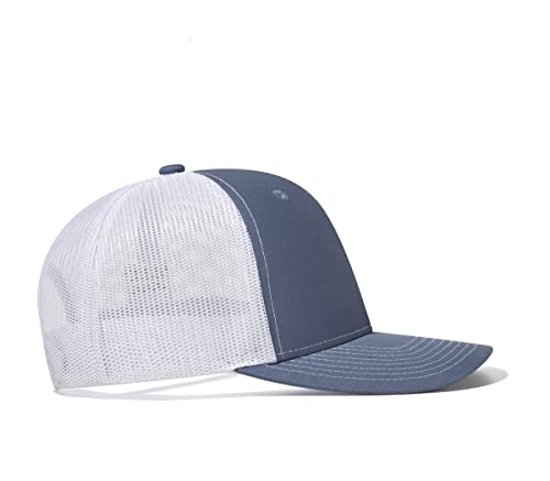 Image of Quanhaigou Trucker Hat - Mesh Snap Back - Unisex Adjustable Baseball Cap - Outdoor Hats for Men Women
