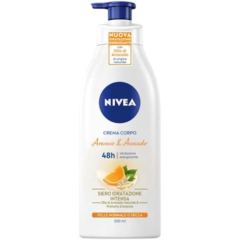 Crema corporal NIVEA de naranja y aguacate Pump de 500 ml Cover