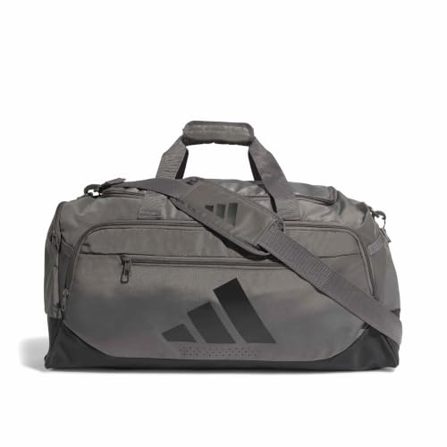 adidas Bolsa esportiva unissex Training Defender média, carvão/preta, tamanho único