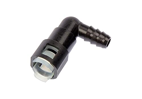 Dorman 800-086.5 5 Fuel Line Quick Connectors- Adapt 3/8 In. Steel To 3/8 In. Nylon Tubing, 5 Pack Universal Fit