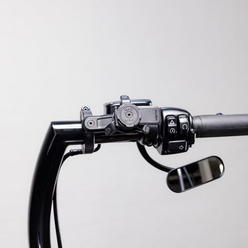 Image of Quad Lock Motorcycle Handlebar Phone Mount PRO - Large with Vibration Dampener and MAG Phone Case for iPhone 17 Air