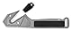 Westcott E-84100 00 Cutter Professional, zum schneiden von Starken Folien oder Folienbahnen Kartonumreifungen aus Kunststoff, Klebebänder