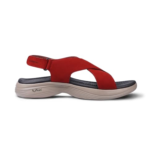 Image of HAPPENSTANCE | Grace | Velcro Closure Sandals for Women - Simple and Comfortable