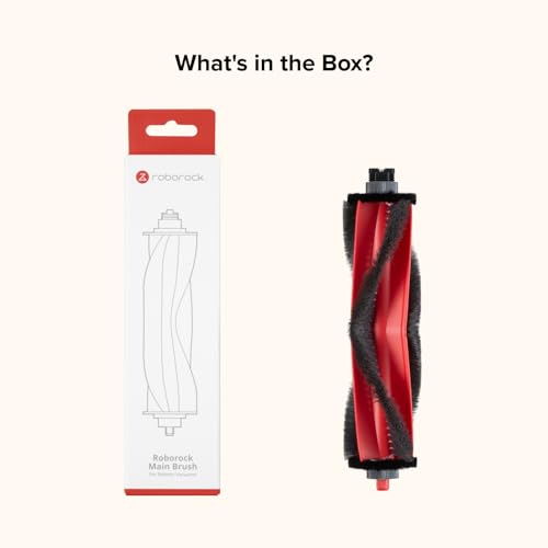 Image of roborock Anti-Tangle Rubber Main Brush for Q10 S5, Q10 S5+, Q10 X5, Q10 X5+, Q10V, Q10 VF, Q10V+, Q10 PF+, Q10 PF, Q10 VF+ Robot Vacuums, Durable Synthetic Bristles, 1-Pack