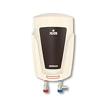 Polycab Emerald 3Ltr Electric Instant Water Heater (Geyser) with Anti rust tank, powerful heating element, multiple layer safety, ISI certified with 5 years inner tank Warranty (Ivory Grey Brown)