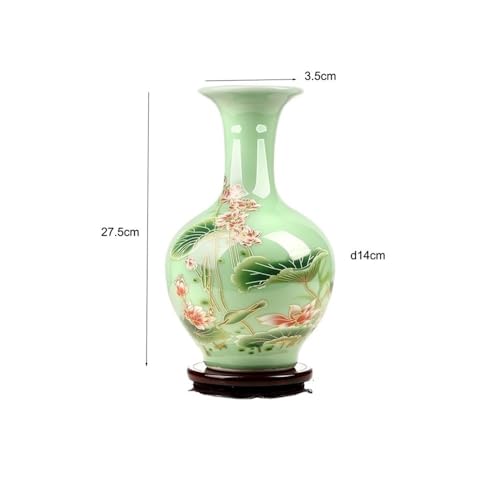 Vase à fleurs en porcelaine pour sublimer votre table basse - 3