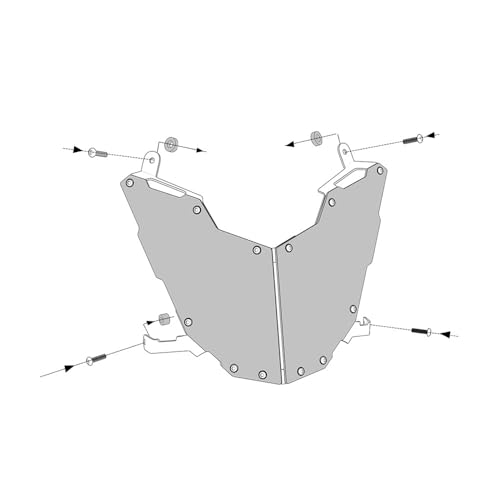 Grille phare moto protecteur de phare pour XL750 Transalp 2023-2025 - 6