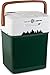 peme, Lodówka 32 l, chłodzi i ogrzewa, termoelektryczna lodówka 12 V i 230 V, samochód i kemping, zielona 7849589