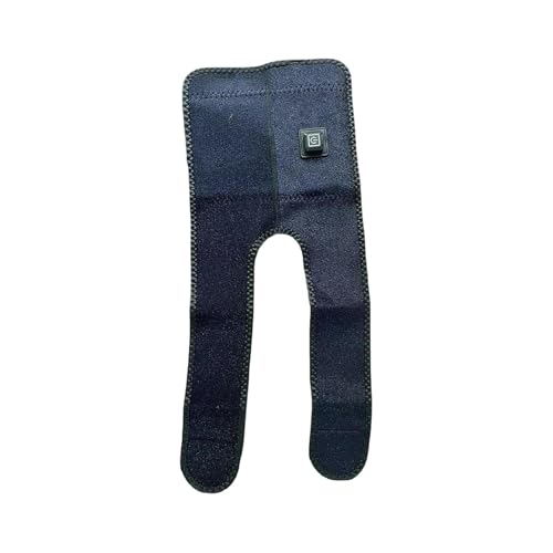 Rodillera térmica – Rodillera ajustable con calefacción USB – Rodillera eléctrica cálida de 3 engranajes de temperatura calentador de rodilla para pierna