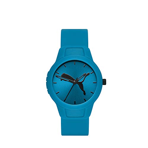 Puma Montre 4013496511994 : montre sport noire à aiguilles pour homme et adolescent