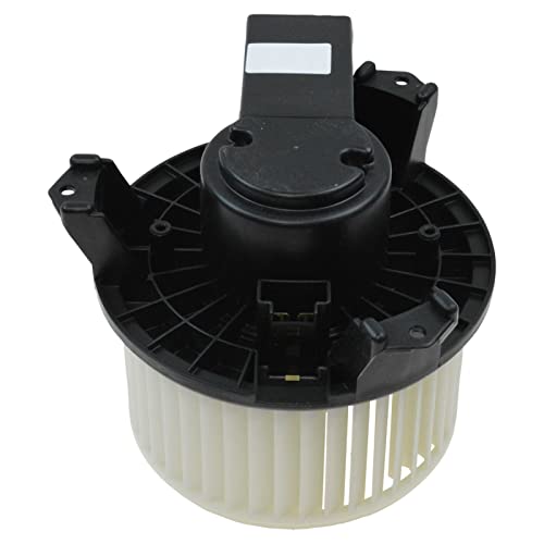 Image of TRQ Heater Blower Motor with Fan Cage Wheel Compatible with 10-14 Ford Mustang