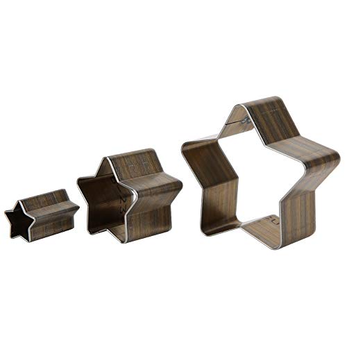 Leather Punch, Cutting Die Tool Steel DIY Crafts Punch, Easy to Carry Punches Dies Mold Punching Tools for Sanding, Polishing (Five Pointed Star Shaped)