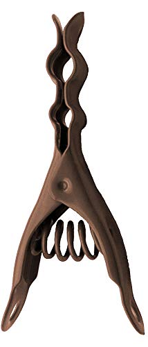 Extreme Clothespins | Buffalo Brown | Solid 304 Stainless Steel | 20 Pack | Heavy Duty | Anti-Rust | Camping Pins | Clothes Pins | Chip Clips | Lifetime Product | No Plastic Parts | Made in Italy