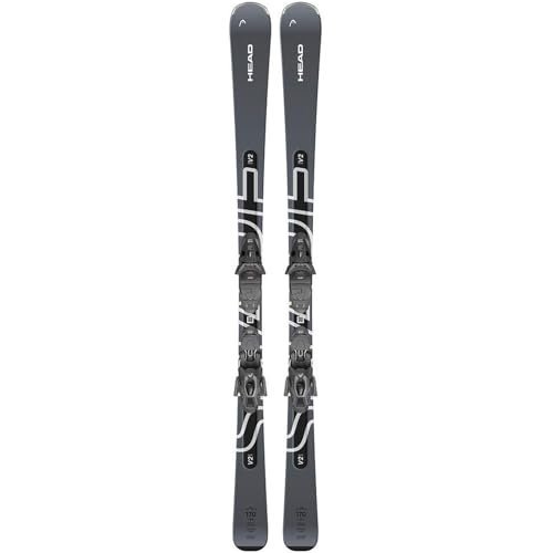 HEAD Unisex Shape V2 SW Performance Durable Lightweight Stable Alpine All Mountain Winter Sports Snow Skis with PR 11 GW Brake 85[G] Bindings Included, 149