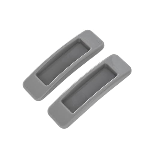 【2個入り】 ふすま 引き出し 襖 粘着式 ドアハンドル 強力粘着 免穴開け 窓 冷蔵庫 引き戸 キャビネット ドアノブ 取付簡単 PP製 滑り止め 握りやすい (グレー)