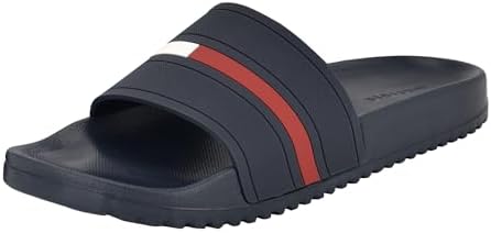 Tommy Hilfiger Men's Redder Sandal, Navy, 12