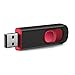 MAKACTUA 8GB USB Flash Drive, USB 2.0 Memory Stick Thumb Drive Pen Drives Jump Drive for Data Storage Black/Red