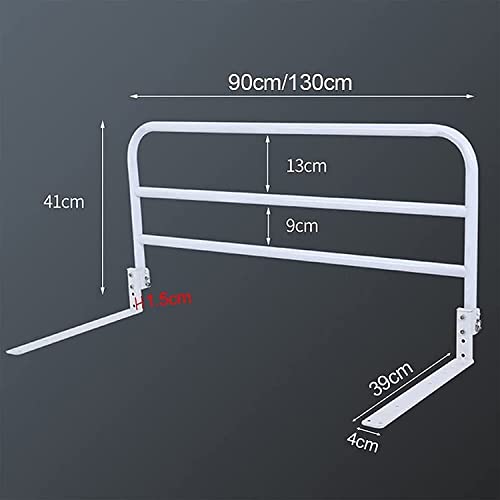 Bed-Rails-for-Elderly-HomeHospital-Care-Safety-Bed-Rail-for-Adults-Foldable-Bedside-Handrail-Grab-Bar-Anti-Fall-Assistive-Mobility-Devices-for-Handicap-Size-90cm10cm-base-130cm10cm-base