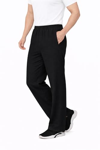 Image of Men's Straight Fit Track Pant | Gym Joggers with Both Side Zipper Pocket | Activewear & Casual Sports Lower