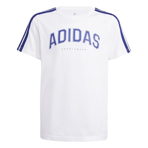 adidas CODES COLLEGIATE GRAPHIC T-SHIRT, T-shirt Unisex - Bambini, White,
