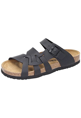 Dr. Brinkmann, Zuecos para Mujer, Negro, 46 EU