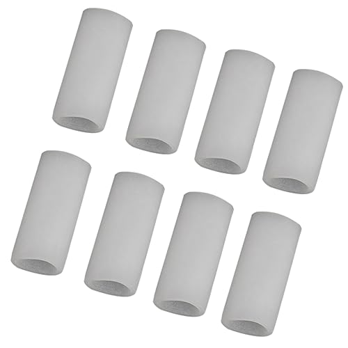 Outanaya Silicone Thumb Padding 10 Pack Finger Support Band for Basketball Mallet Finger Corn Relief